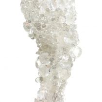 Carámbanos para colgar blanco 25cm