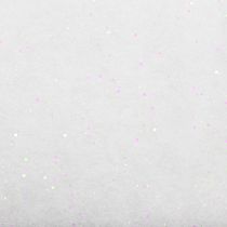 Artículo Guirnalda de carámbanos polar de nieve con borde brillante 13×180cm 6ud