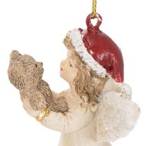 Artículo Adornos de ángel decorativos para árbol de Navidad, estilo vintage, 10 cm, 3 piezas.