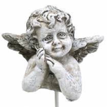 Enchufe decorativo de joyería grave ángel 3.5cm 8pcs