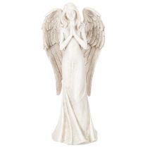 Artículo Figura de ángel de pie, rezando, elemento decorativo, 36 cm.