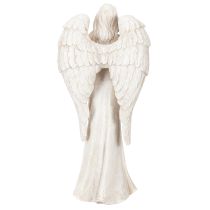 Artículo Figura de ángel de pie, rezando, elemento decorativo, 36 cm.