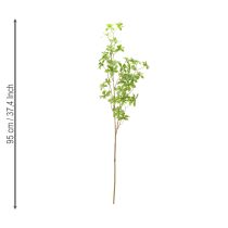 Artículo Rama de Schefflera artificial, elegante decoración vegetal para espacios habitables, 95 cm