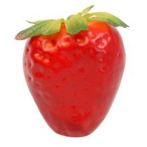 Artículo Fresa Artificial Roja Decoración 5cm 12 Piezas