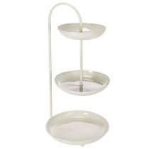 Artículo Decoración de mesa de tres niveles, ideal para salas de estar, ocasiones especiales, bodas, 55 cm.
