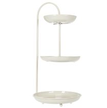 Artículo Decoración de mesa de tres niveles, ideal para salas de estar, ocasiones especiales, bodas, 55 cm.