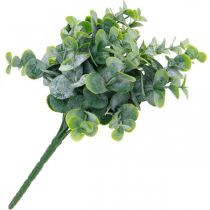 Artículo Decoración de boda de eucalipto artificial ramas de eucalipto verde H26cm