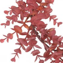 Corona decorativa eucalipto rojo Corona de eucalipto artificial Ø32cm