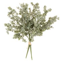 Artículo Rama de eucalipto artificial, rama decorativa para jarrones y ramos, 49 cm, 4 unidades.