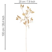 Artículo Rama artificial de eucalipto, rama decorativa para jarrón, 100 cm.