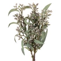 Artículo Decoración con ramas de eucalipto artificial, arreglo de ramas, 3 piezas