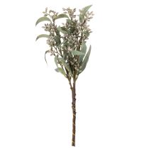Artículo Decoración con ramas de eucalipto artificial, arreglo de ramas, 3 piezas