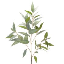 Artículo Rama artificial de eucalipto, verde natural, decorativa, 100 cm.