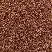 Color arena cobre decorativa arena marrón Ø0.5mm 2kg