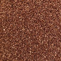 Color arena cobre decorativa arena marrón Ø0.5mm 2kg