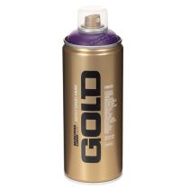 Artículo Pintura en aerosol Montana Gold color púrpura, 400 ml