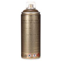 Artículo Pintura en aerosol Montana Gold Brown de 400 ml para decoración y manualidades.