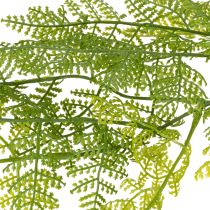 Artículo Helecho artificial colgante, un elemento decorativo llamativo para interiores, con acentos modernos, 80 cm.