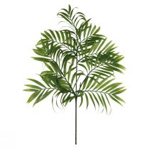 Artículo Palmera decoración hojas de palma plantas artificiales verde 56cm 3uds