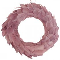 Artículo Corona primavera corona rosa antigua para puerta colgante corona Ø20cm 3pcs