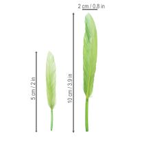 Artículo Plumas decorativas para un ambiente elegante y decoraciones impresionantes 10cm