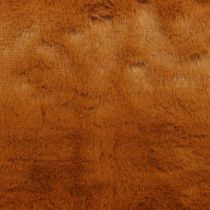Cinta de piel cinta de mesa decorativa de piel sintética marrón 15 × 150cm