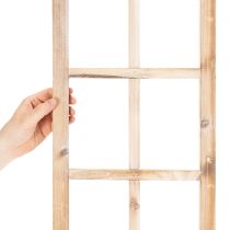 Artículo Marco de ventana de madera como decoración de pared 100cm