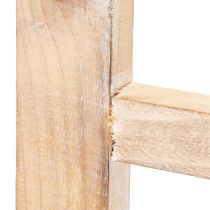 Artículo Marco de ventana de madera como decoración de pared 100cm