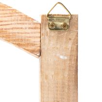 Artículo Marco de ventana de madera como decoración de pared 100cm