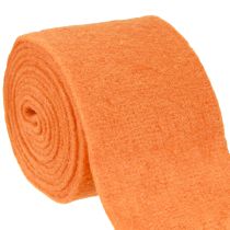 Artículo Cinta de fieltro 15cm x 5m naranja
