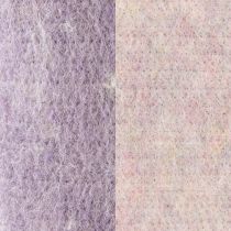 Artículo Cinta de fieltro Franzi fieltro de lana cinta de lana púrpura 2 colores 15cm 4m