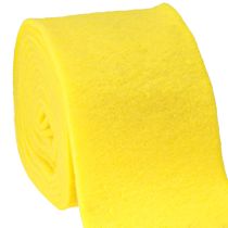Artículo Cinta de fieltro amarilla 15cm 5m