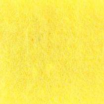 Artículo Cinta de fieltro cinta decorativa amarilla fieltro 7,5cm 5m
