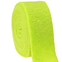 Artículo Cinta de fieltro verde 7,5cm 5m