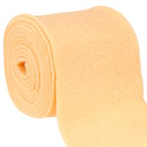 Artículo Cinta de fieltro naranja claro 15cm 5m