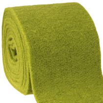 Artículo Cinta de fieltro verde musgo 15cm 5m