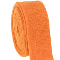 Artículo Cinta de fieltro naranja 7,5cm 5m