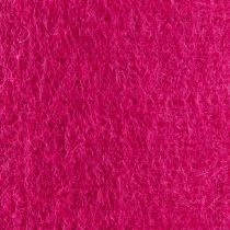 Artículo Cinta de fieltro cinta de lana rosa cinta de fieltro de lana tela decorativa 15cm 5m