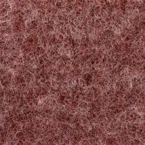 Artículo Cinta de fieltro bicolor, cinta para macetas, cinta de fieltro de lana rosa y rojo, 7,5 cm, 5 m