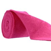 Artículo Cinta de fieltro cinta de lana rosa cinta de fieltro de lana tela decorativa 15cm 5m