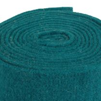 Artículo Cinta de fieltro cinta de lana rollo de fieltro azul turquesa verde 7,5cm 5m