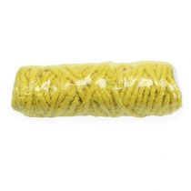 Artículo Cordón de fieltro polar Mirabell 25m amarillo