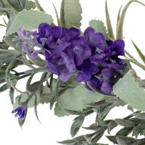 Artículo Guirnalda de lilas artificiales para decoración primaveral, ideal para ocasiones especiales y ocasiones de temporada. 145 cm, 2 unidades.