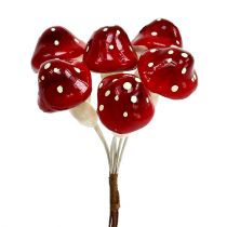 Artículo Amanita muscaria sobre alambre 12 vols.