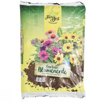 FlorBest tierra para macetas de jardinero con arcilla natural y fertilizante de larga duración 5l