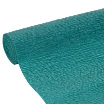 Artículo Papel crepé para floristería, azul, rollo de 50x250cm
