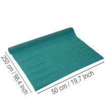 Artículo Papel crepé para floristería, azul, rollo de 50x250cm