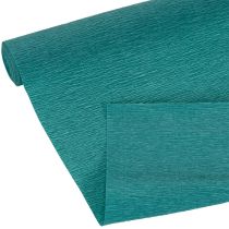 Artículo Papel crepé para floristería, azul, rollo de 50x250cm
