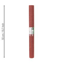 Artículo Floreria papel crepe Burdeos 50x250cm