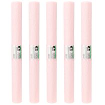 Artículo Papel crepé para floristería, papel crepé para floristería, rosa, 50×250cm, 5 piezas